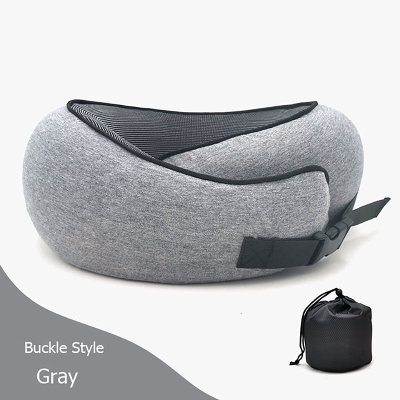 Comfy Memory Foam Travel Neck Pillow for Comfortable Travel Anywhere