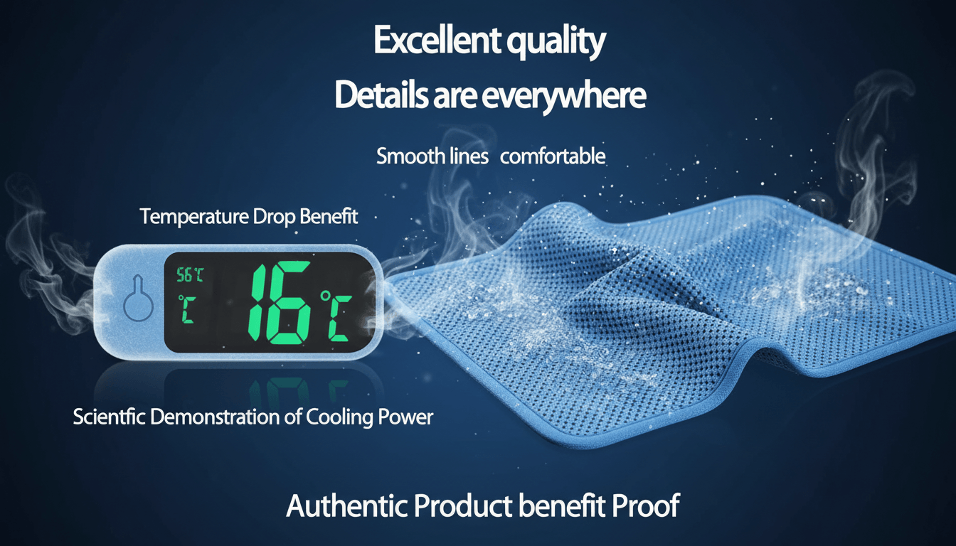 Quick-Dry Cooling Towel for Fitness and Summer Activities