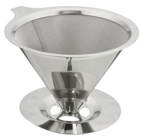 Stainless Pour-Over Coffee Filter for Better Daily Brewing Flavorful Coffee