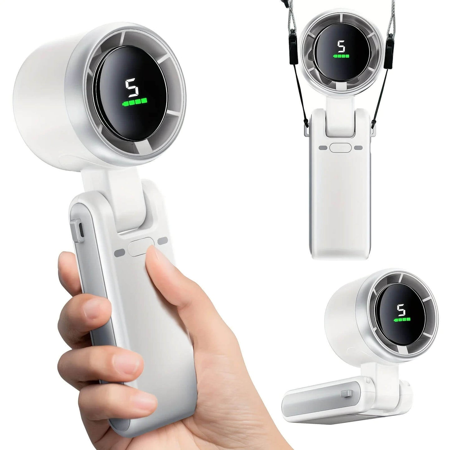 Handheld Turbo Fan – Powerful Portable Cooling Anywhere