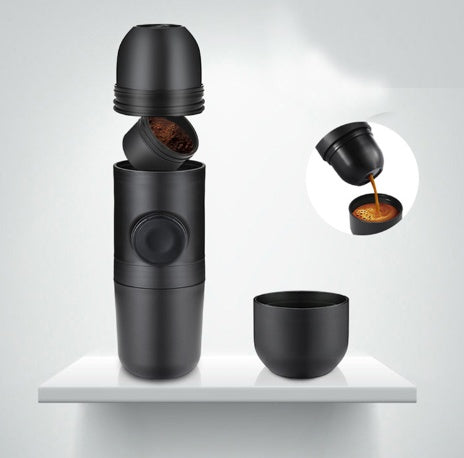 Mini Portable Coffee Machine for Fresh Coffee Anywhere