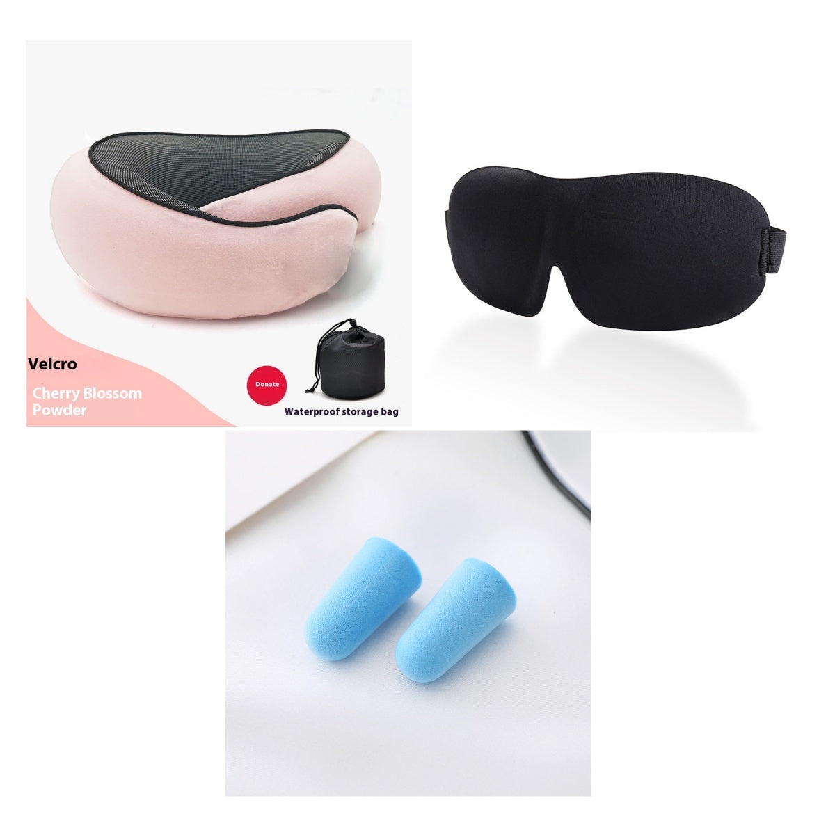 Comfy Memory Foam Travel Neck Pillow for Comfortable Travel Anywhere