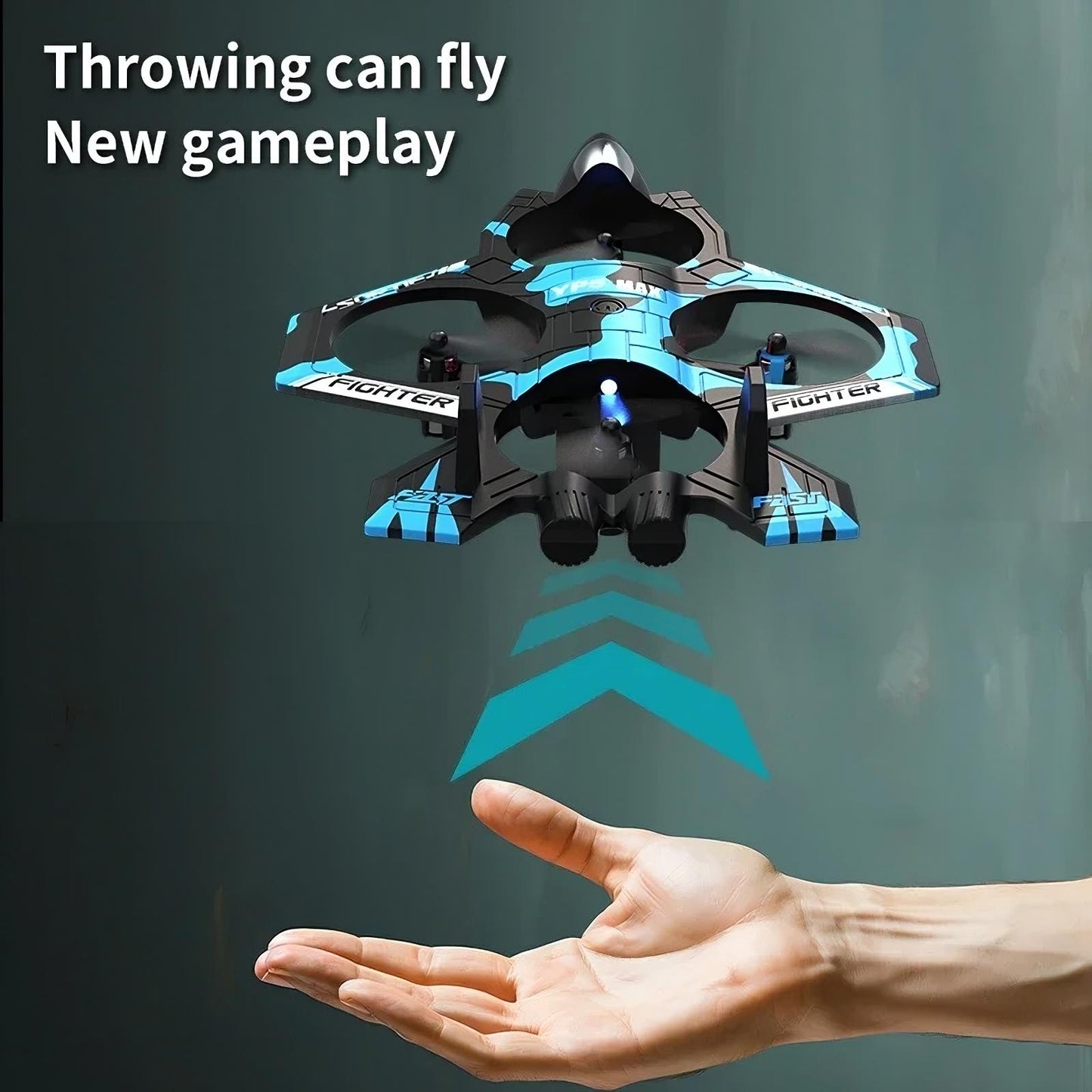 Durable Foam RC Fighter Drone with Stable Flight