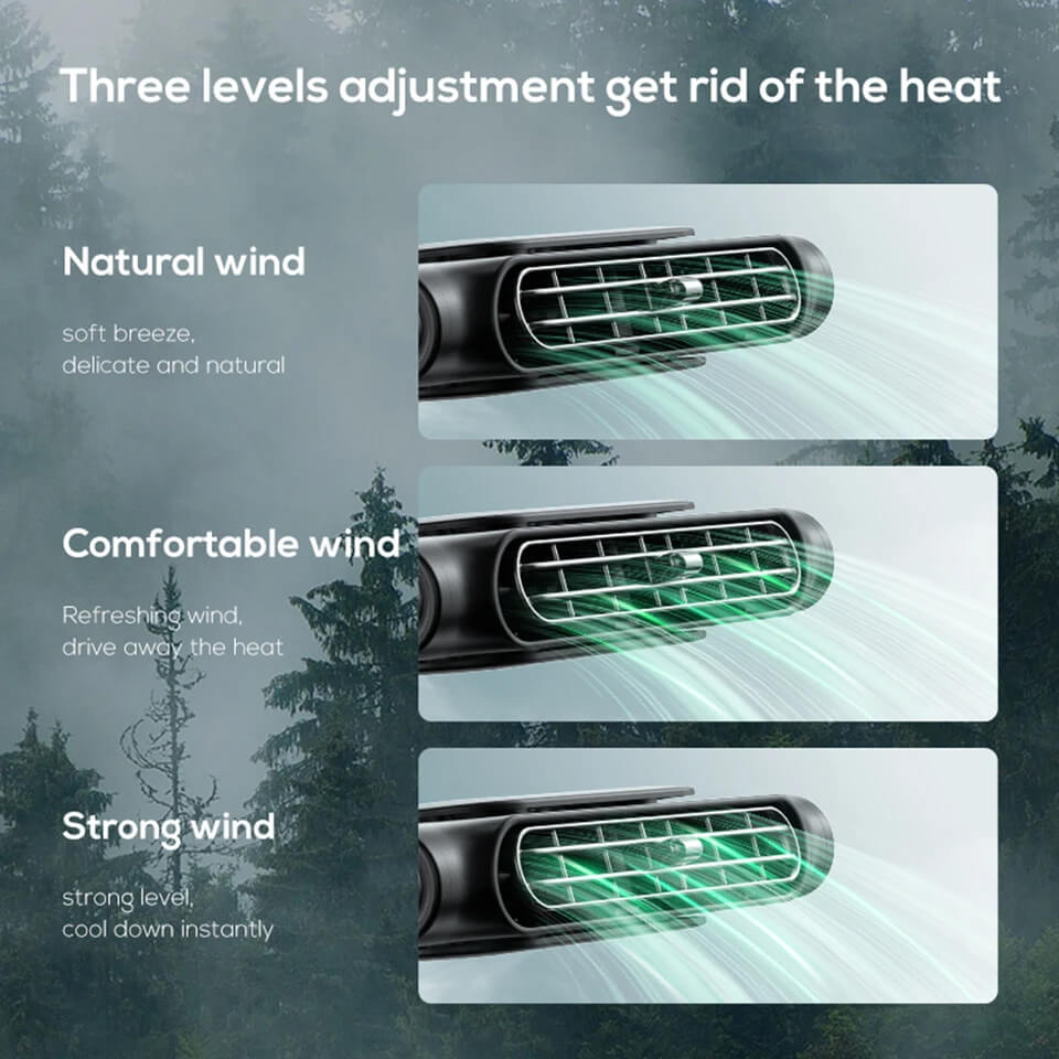 Cooling Car Seat Fan – Stay Cool on Every Drive