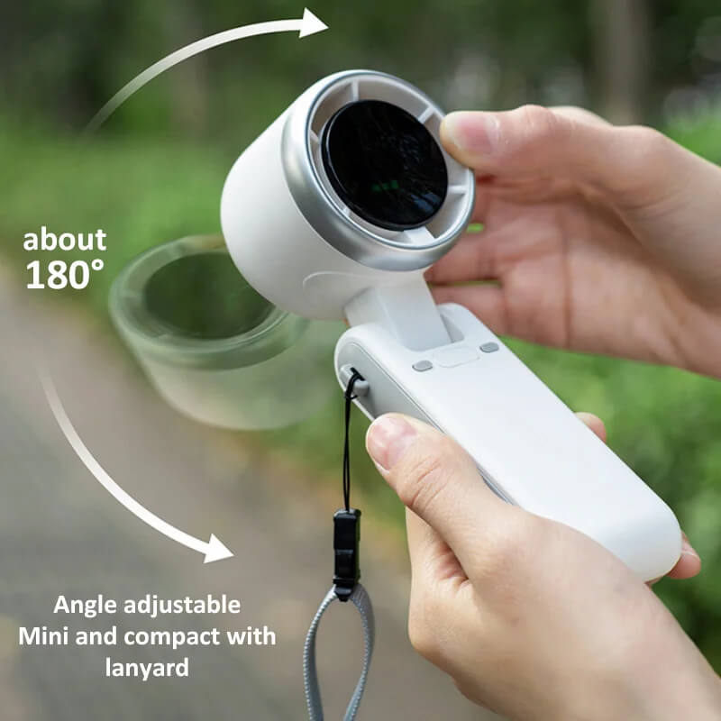 Handheld Turbo Fan – Powerful Portable Cooling Anywhere