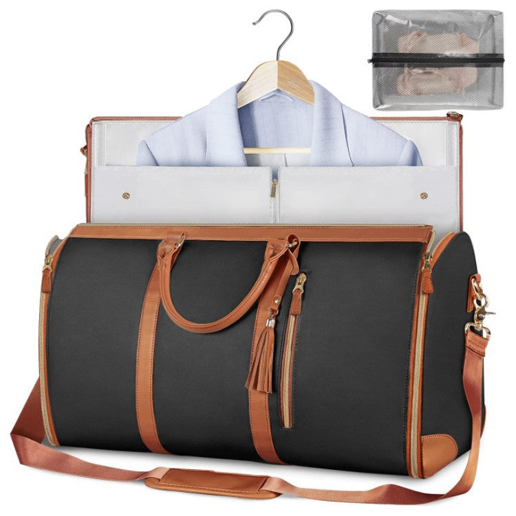 AMAZING Foldable Travel Duffle Bag with Garment Section