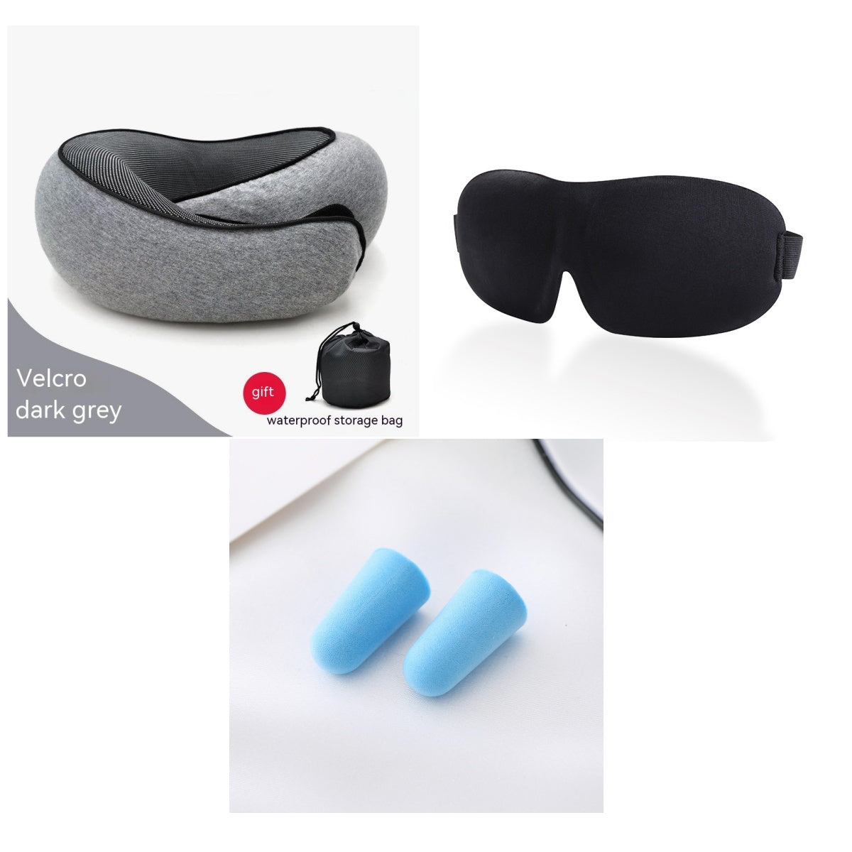 Comfy Memory Foam Travel Neck Pillow for Comfortable Travel Anywhere