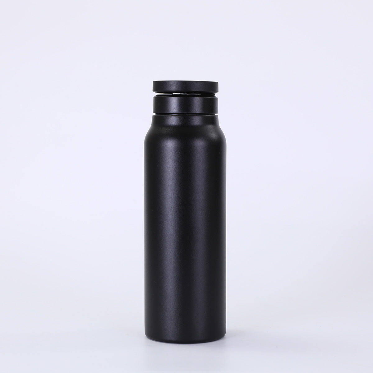 Magnetic Insulated Water Bottle With Straw And Phone Holder