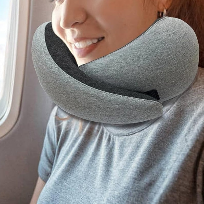 Comfy Memory Foam Travel Neck Pillow for Comfortable Travel Anywhere