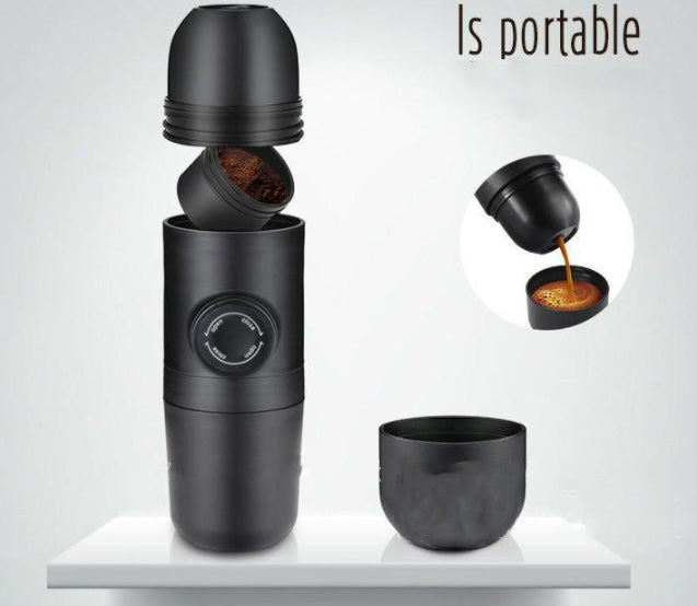 Mini Portable Coffee Machine for Fresh Coffee Anywhere