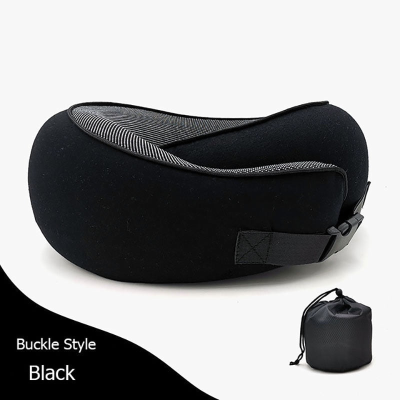 Comfy Memory Foam Travel Neck Pillow for Comfortable Travel Anywhere