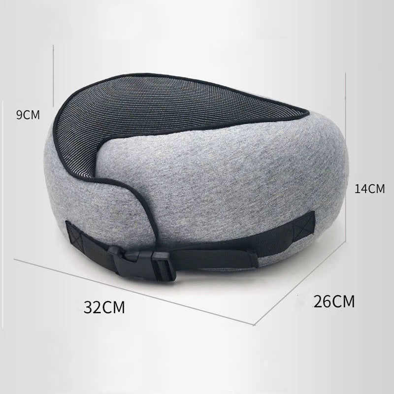 Comfy Memory Foam Travel Neck Pillow for Comfortable Travel Anywhere