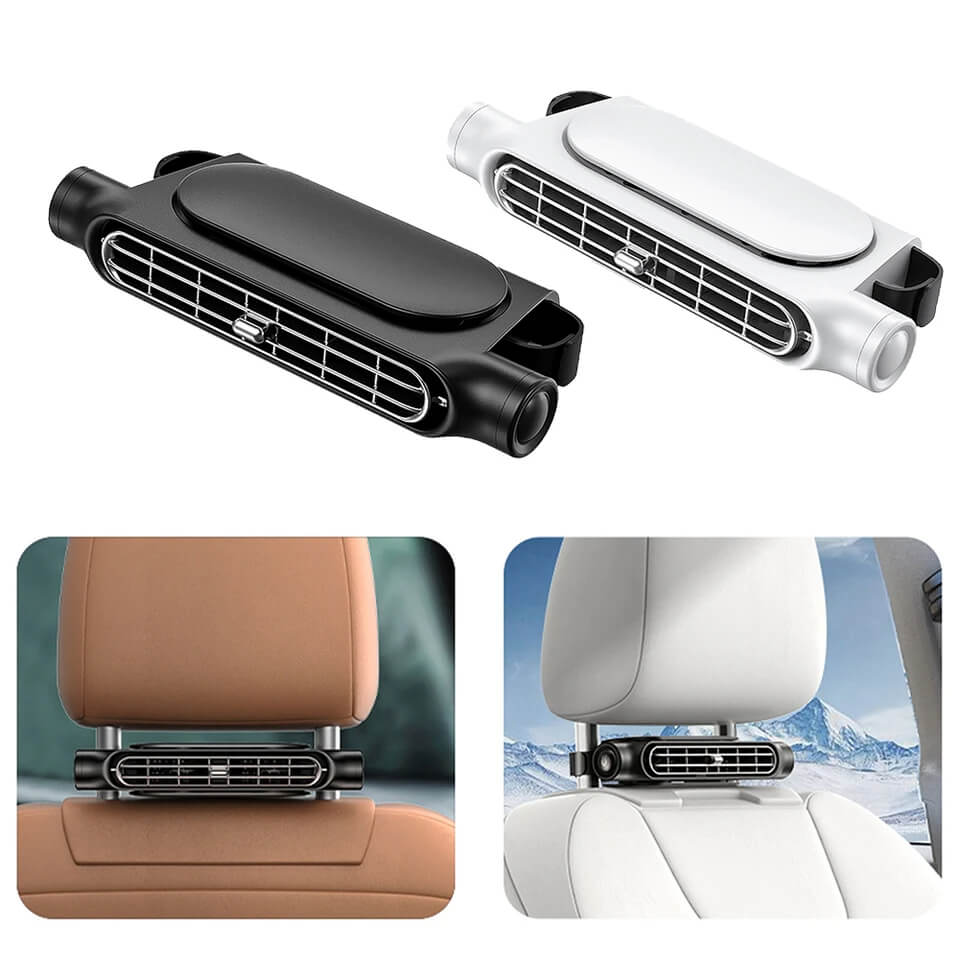 Cooling Car Seat Fan – Stay Cool on Every Drive