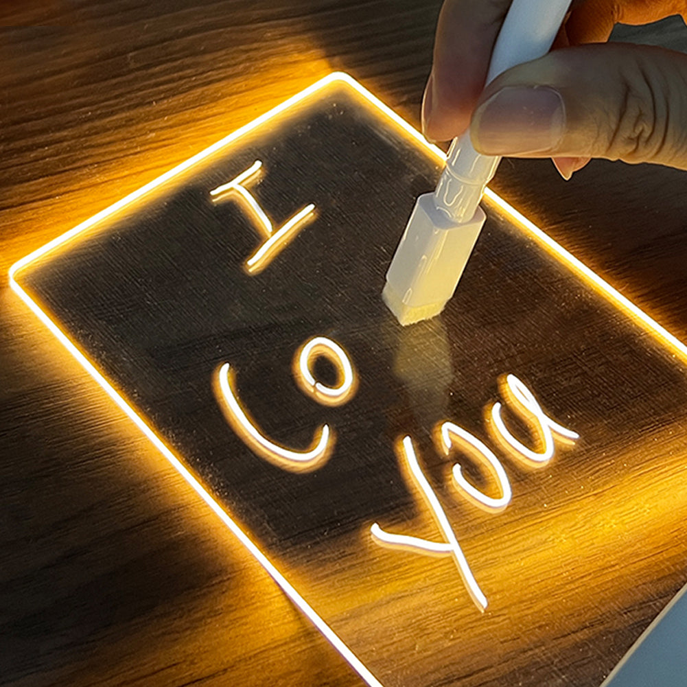 Glow Message Board Night Light – Cute, Creative, Memorable