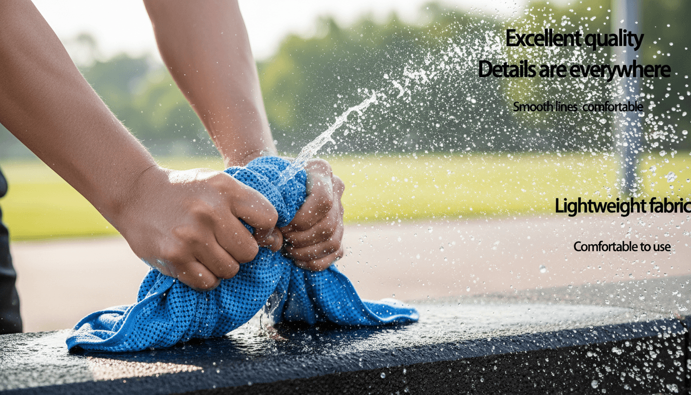 Quick-Dry Cooling Towel for Fitness and Summer Activities
