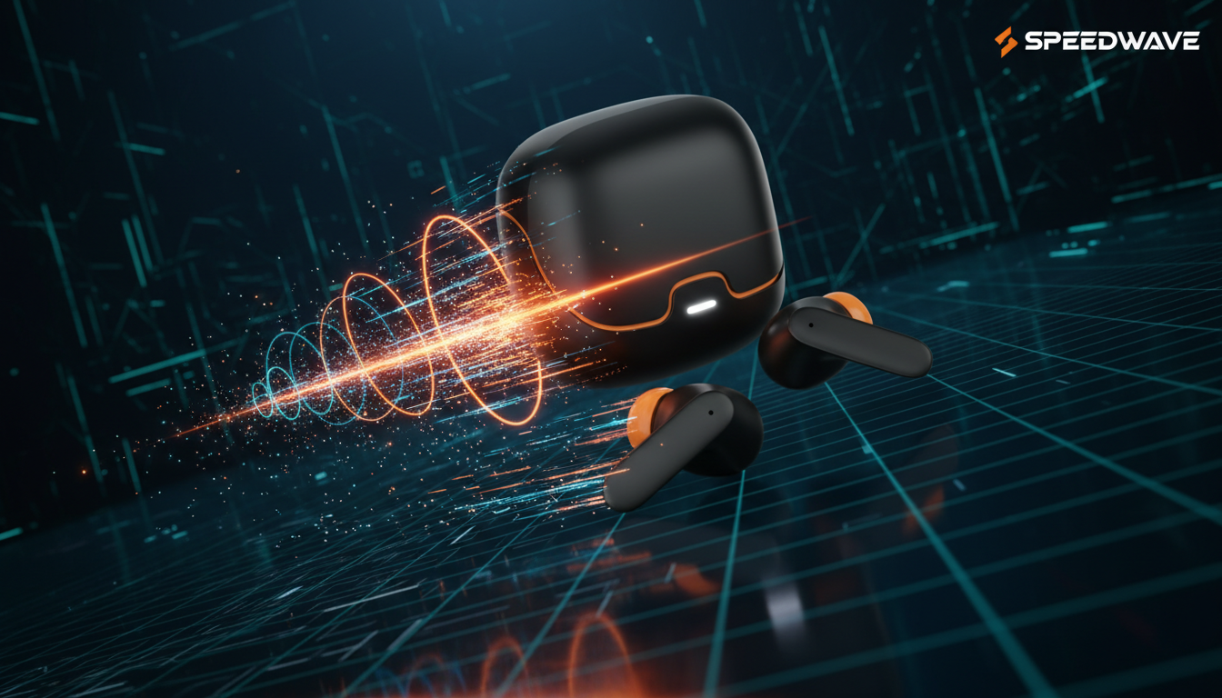 Wireless TWS Bluetooth Earbuds with Ultra-Low Latency Audio