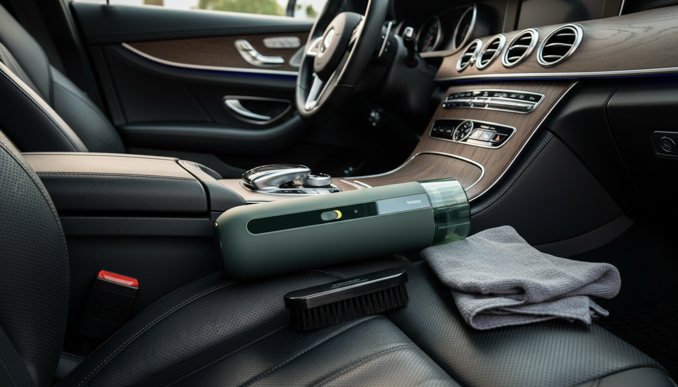 Wireless Mini Vacuum Cleaner for Fast Car Cleaning
