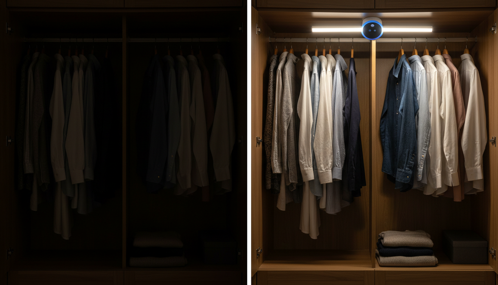 Removable LED Cabinet Light with Motion Sensor & Timer