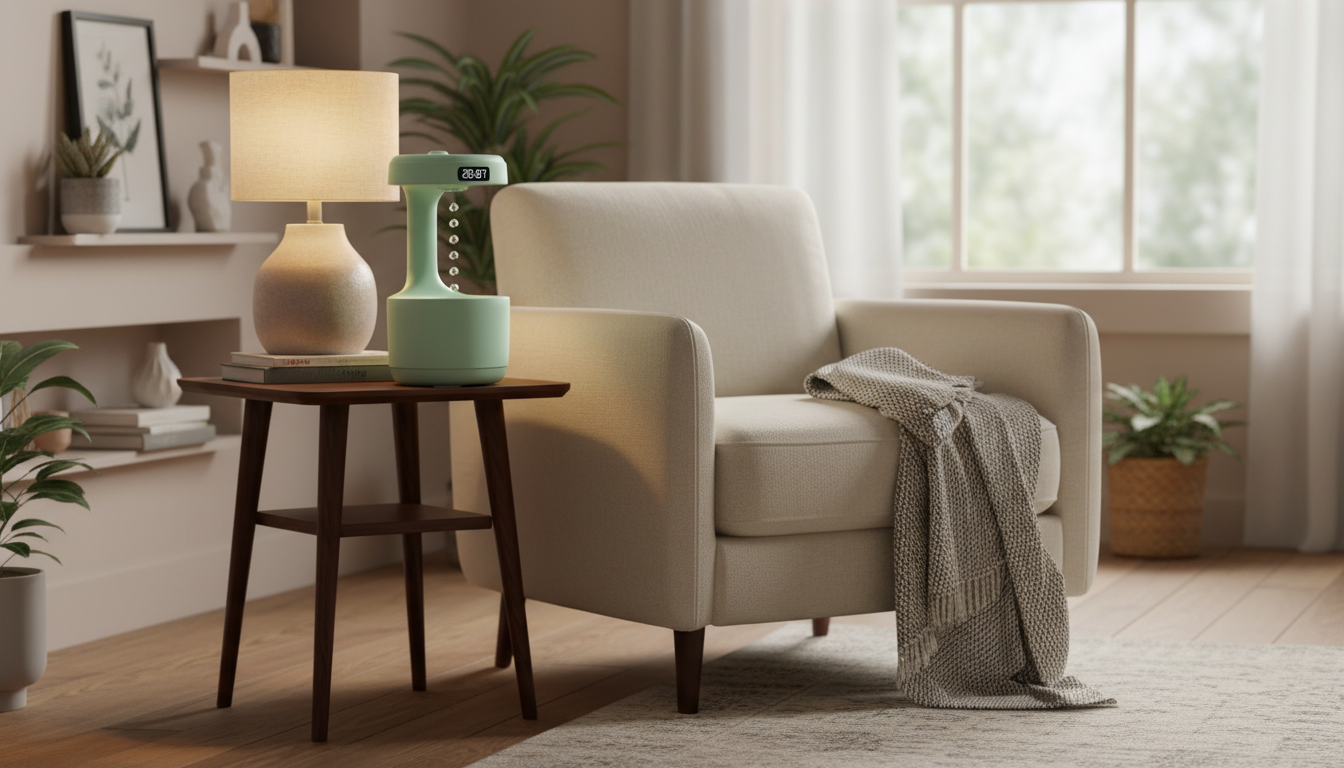 Floating Drop Cool Mist Humidifier for Calm & Relaxing Spaces