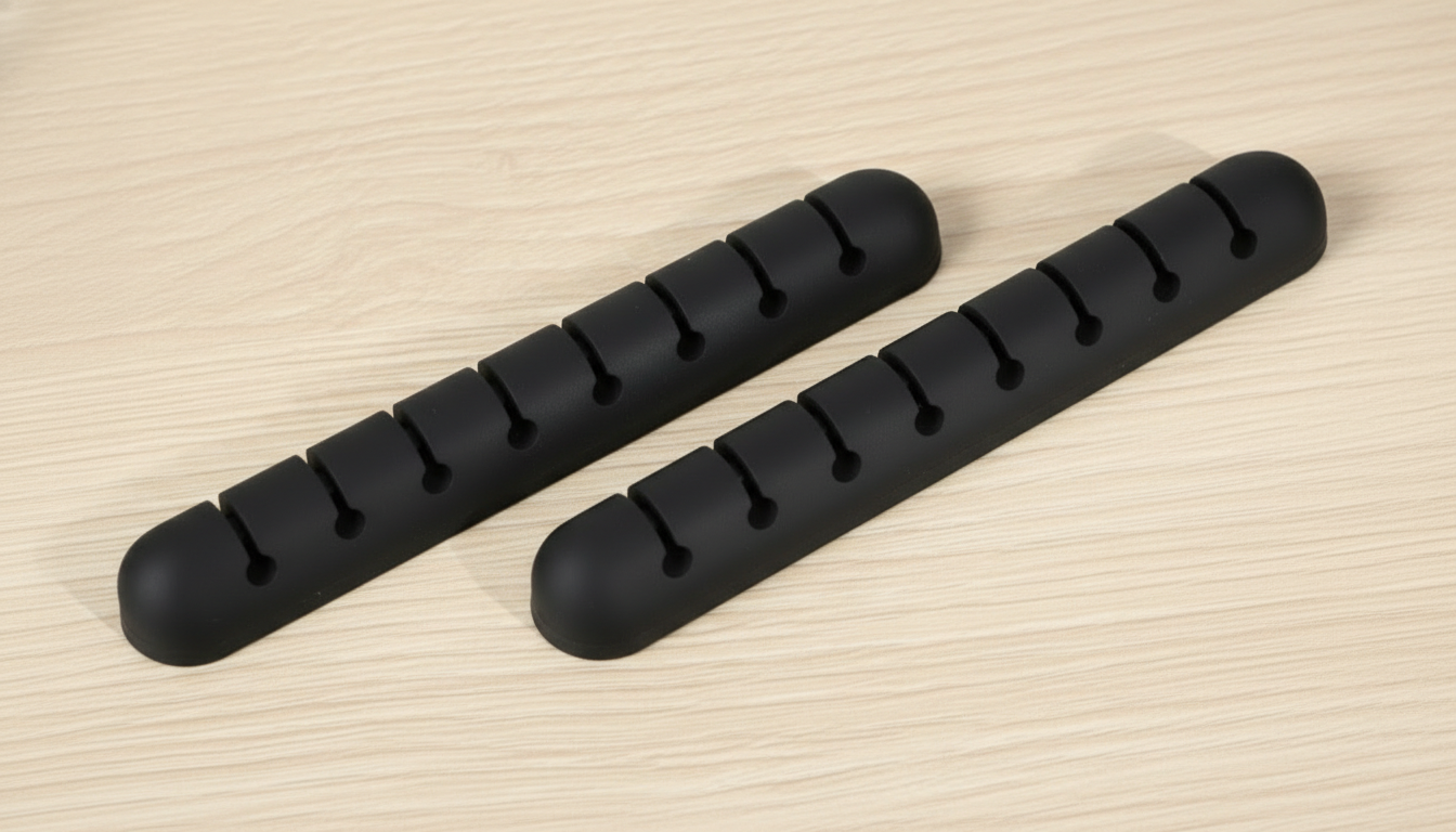 Silicone Cable Organizer Clips for a Tidy, Stress-Free Desk