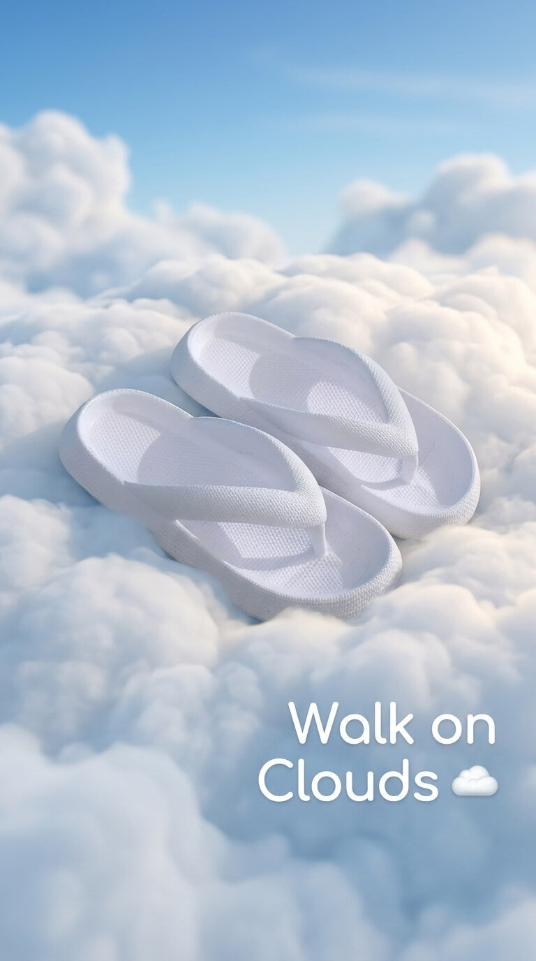 Cloud Flip Flops – Ultra Soft Cushion Comfort Slides