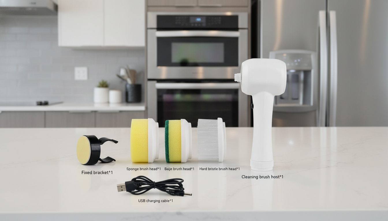 Handheld Electric Spin Brush That Makes Cleaning Faster