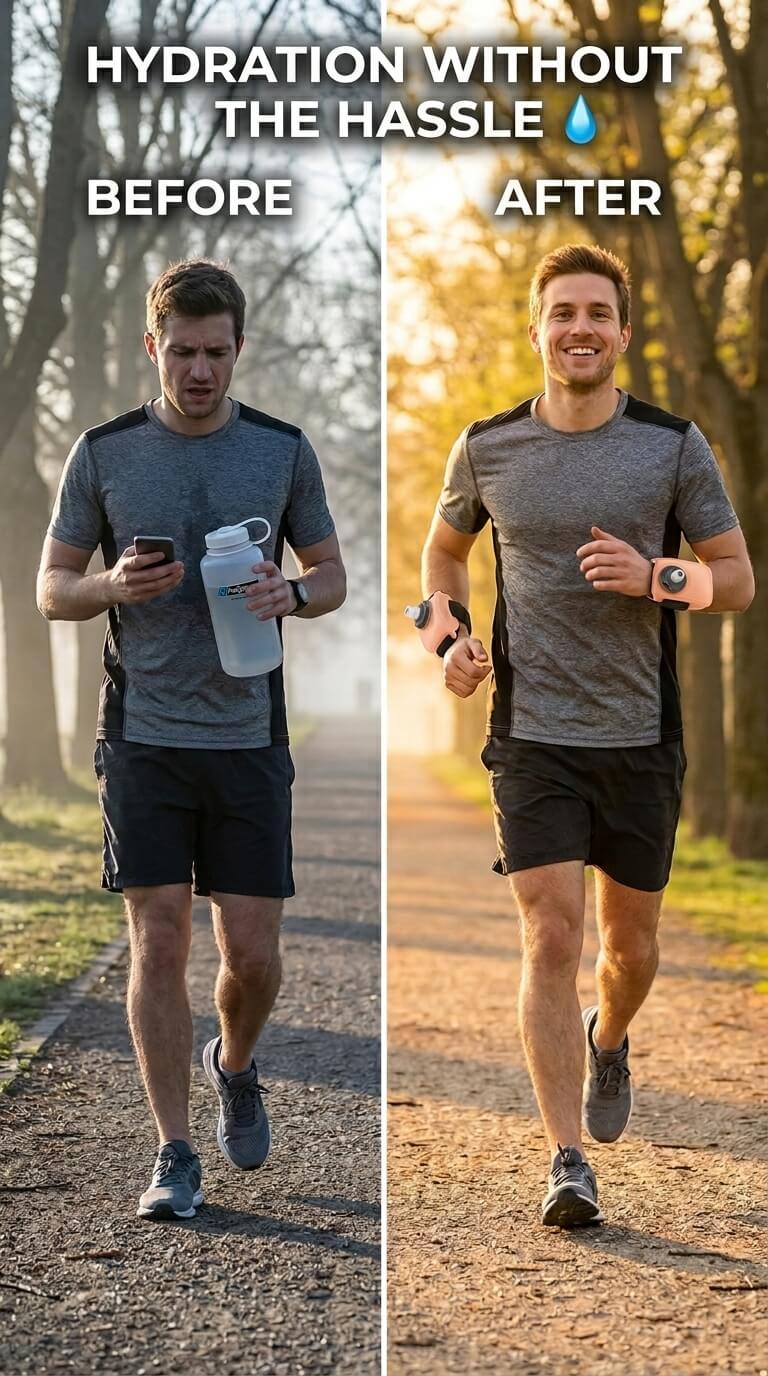 Wrist Water Bottle for Sports