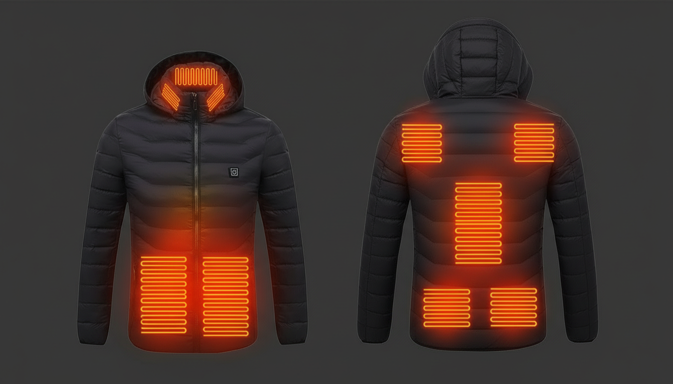 Elegant USB Heated Jacket for Cozy Winter Comfort