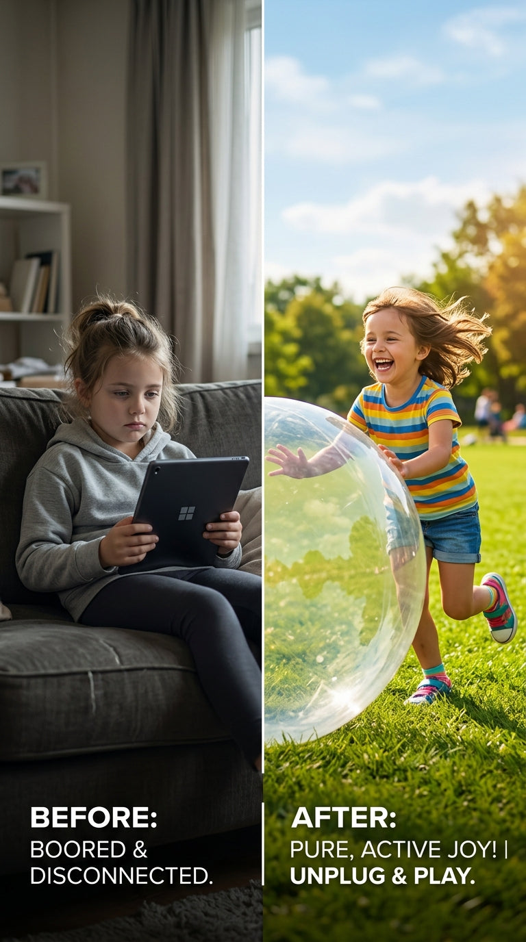 Giant Inflatable Bubble Ball for Kids Outdoor Fun