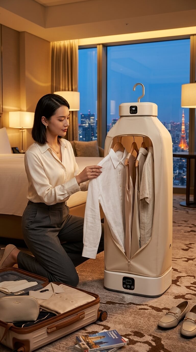 Portable Electric Clothes Dryer for Travel & Small Spaces