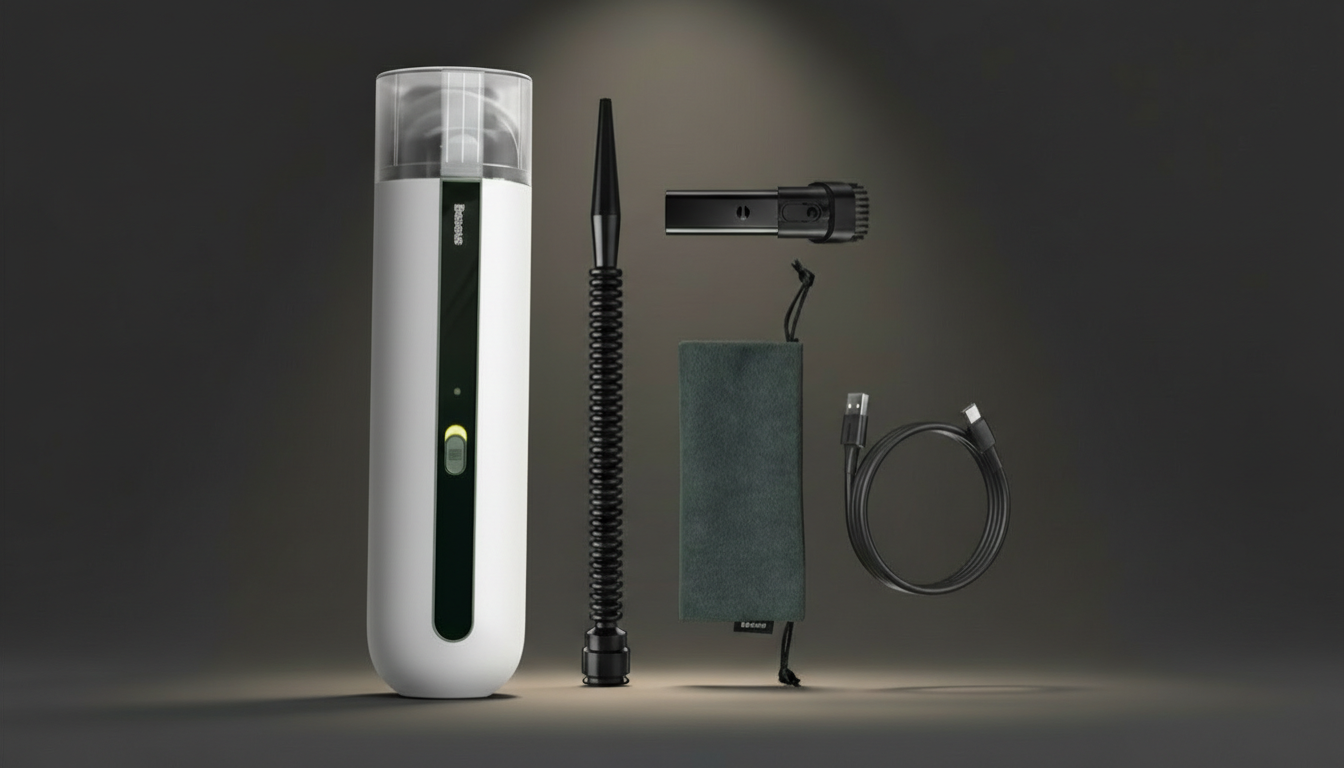Wireless Mini Vacuum Cleaner for Fast Car Cleaning