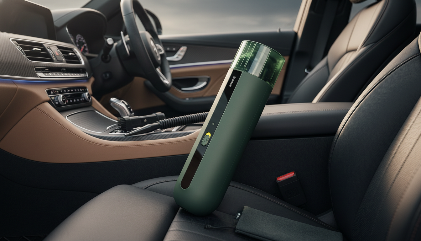 Wireless Mini Vacuum Cleaner for Fast Car Cleaning