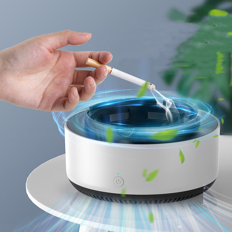 Automatic Purifying Ashtray with Anion Air Cleaning Technology