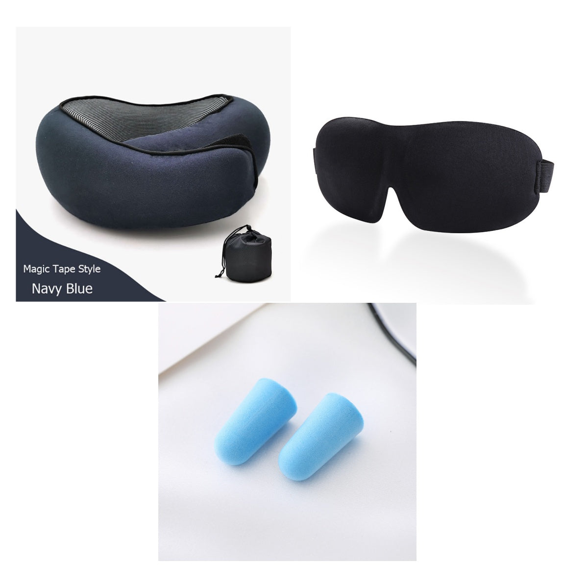Comfy Memory Foam Travel Neck Pillow for Comfortable Travel Anywhere