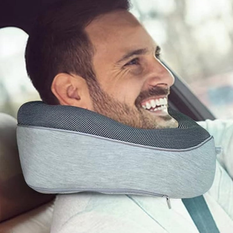 Comfy Memory Foam Travel Neck Pillow for Comfortable Travel Anywhere