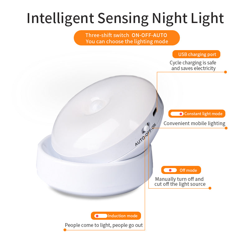 Smart Motion Sensor Light for Easy, Hands-Free Night Lighting