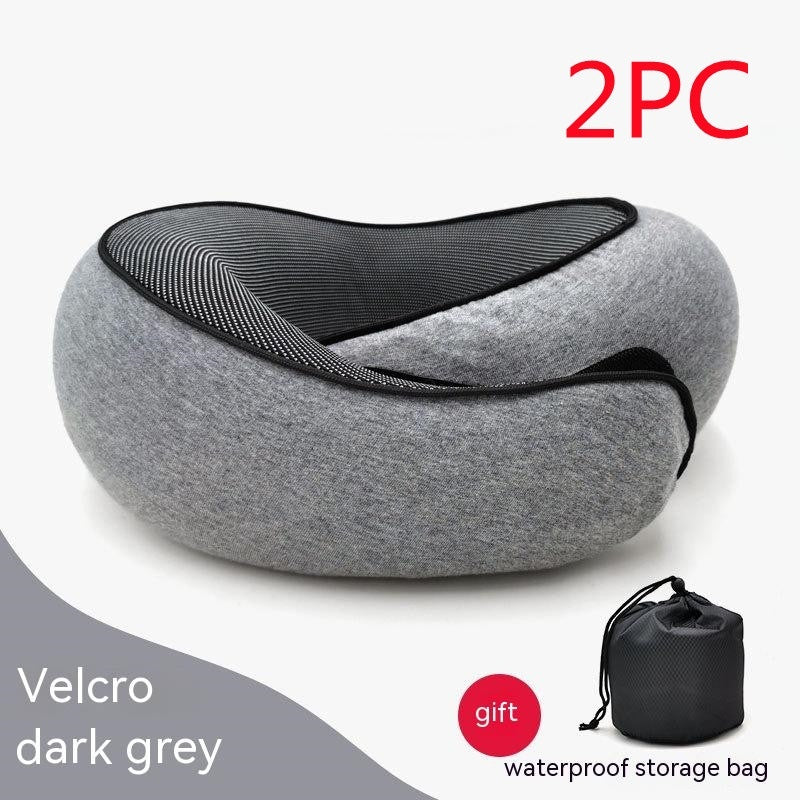 Comfy Memory Foam Travel Neck Pillow for Comfortable Travel Anywhere