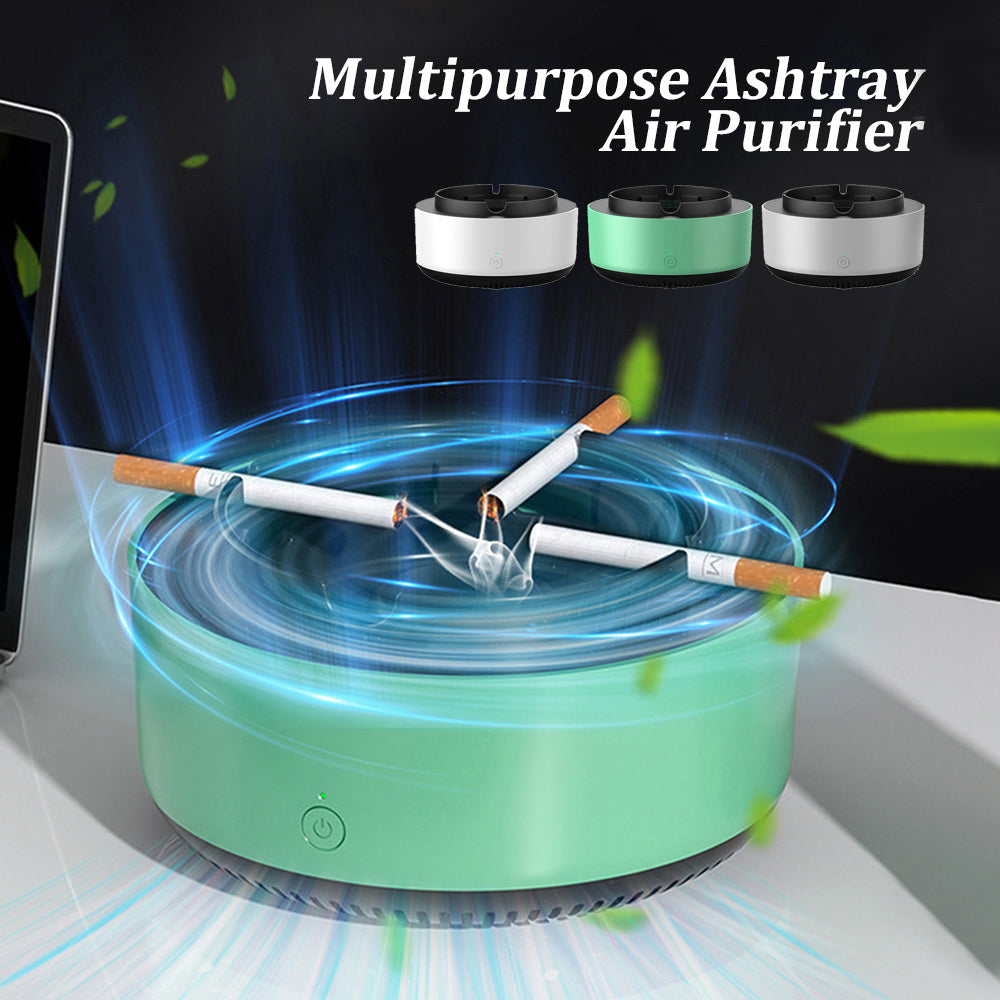Automatic Purifying Ashtray with Anion Air Cleaning Technology